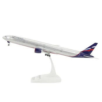 1:200 Scara Asamblat Modelul Aeronavei 777-300ER companiile Aeriene ruse Solid Material ABS de Simulare de Colectie Jucarie Cadou