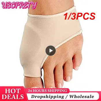 1/3PCS Separator pentru Degetele de la picioare Șosete Degetul mare de Reglare a Îndreptat Picioarele Osoase Orteze Aparat Hallux Valgus Atelă Maneca Inflamație la picior