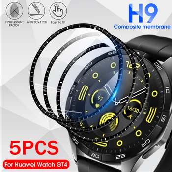 1-5Pcs 3D Curbat Marginea Folie de Protectie Pentru Huawei Watch GT 4 41/46mm Smartwatch Ecran de Protecție GT4 41mm 46mm Filme Nu de Sticla