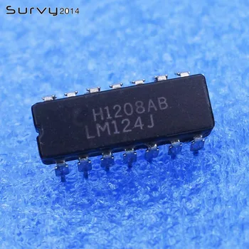 1/5PCS LM124J LM124 Încapsulare:DIP-14 diy electronice