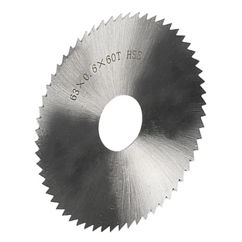 1 buc Oțel Circulare de Ferăstrău 63mm Diametru Alezaj 16mm Roată Disc de Tăiere Pentru Tăierea Lemnului de Plastic Cupru Unelte electrice Piese