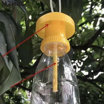 1 buc Zbura de Fructe Capcane Reutilizabile Sticla de Plastic de Sus Capcana Fly Catcher Insecte Pest Control Pentru Interior Si Exterior Fermă Livadă, Grădină