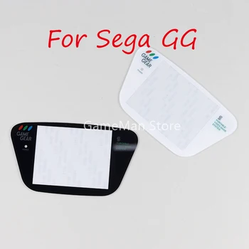 10 buc Negru Alb din Plastic cu Ecran de protecție a Lentilelor Pentru Sega Joc Gear GG Consola Ecran Protector
