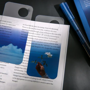 10 BUC PET Transparent Marcaje Domnul Hârtie Estetice Planeta Fantezie Serie de Cărți Clip Decor DIY Cărți Marca Pagina Material DIY