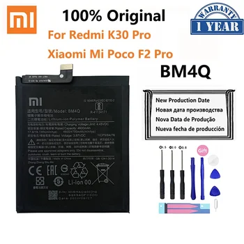 100% Original XIAO MI BM4Q 4700mAh Bateria Telefonului Pentru Xiaomi Mi Poco F2 Pro Redmi K30 Pro K30Pro Înlocuirea Bateriilor Bateria