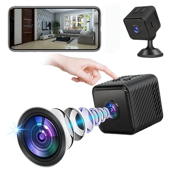 1080P Camera Wifi Smart Home Security Protection Camera Viziune de Noapte Profesionale Portabile de Detectare a Mișcării