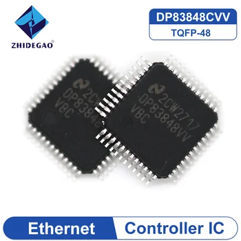 10buc/Lot 100% Nou DP83848 Ethernet Controler IC DP83848CVV TQFP48 Chipset