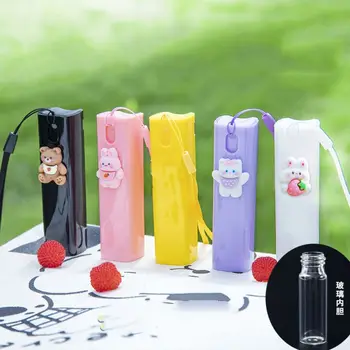 10ml Desene animate Sticla cu Pulverizator Drăguț Portabil de Pulverizare Mini Cosmetice Reîncărcabile Sticla de Hidratare Îmbuteliere Șnur Distribuitor de Sticle