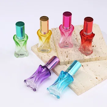 10ml Portabil Mini Sticlă Colorată Reîncărcabile Sticle de Parfum Spray Pompa de Gol Cosmetice Recipient Pulverizator de Probă Flacoane Pentru Călătorie