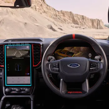 12 inch Sticla Folie Protectoare Pentru Ford Ranger Raptor 2022 2023 Mașină de Navigare GPS centrul ecranului Interior Accesorii