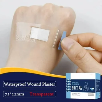120pcs PU Impermeabil Transparent bandaj Adeziv Medical Benzi Rana Ipsos pentru Sport Scăldat de Protecție Primul Ajutor