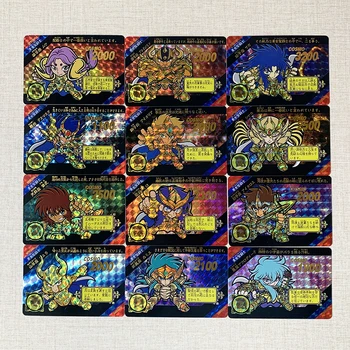 12buc/set Anime Saint Seiya SD Rare SP1 Sfânt de Aur Colectie Caracter Flash Card Băiat Clasic de Colectare de Jucării Cadou Card