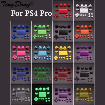 1set 18colors Set Complet Joystick-uri D-pad-ul R1 L1 R2 L2 Cheie Direcția AB XY Butoane Pentru Sony PS4 Pro JDS 040 JDM 040 Controlere