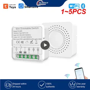 1~5PCS Smart Home Versatil, Modern Doodle Ușor De Utilizat Comutatorul de Control Vocal eficiente Energetic Wifi Acasă Inteligent de Control Inovatoare