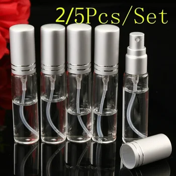 2/5Pcs10ML Sticla cu Pulverizator Mic de Sticlă Atomizor Parfum Portabil Dozator de Săpun Mini Lichid Tonic Cosmetic Ulei Subpachet Container