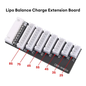 2-8S Lipo de Încărcare a Bateriei Balance Board de Expansiune Adaptor Încărcător RC LiPo de Încărcare a Bateriei de Încărcare Paralel Adaptor de Bord