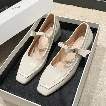 2023 Toamna De Lux Pentru Femei Pantofi De Balet De Moda Superficial Aluneca Pe Doamnele Elegante Apartamente De Pantofi Mary Jane