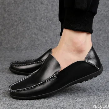 2023Men Mocasini Pantofi Moi din Piele Slip-On Sneakers de sex Masculin Casual Brand de Lux Primăvară Bărbați Mocasini Mocassin Zapatos Hombre