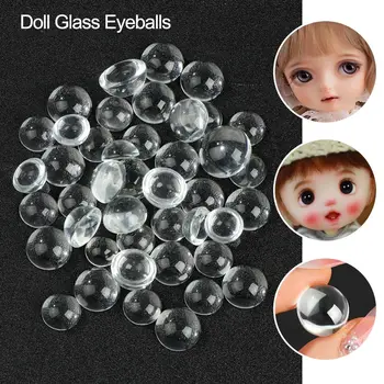20buc 8 Dimensiuni DIY Accesorii Meserii DIY Jucărie Papusa Ochi de Papusa Ochi de Sticlă Patch Elevii Ochii de Cristal Ochilor de Păpușă