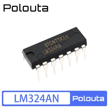 20PCSLM324 LM324N LM324AN LM324P DIP-14 IC amplificator operațional chip POLOUTA
