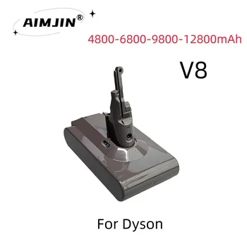 21.6 V 4800mAh/6800mAh/9000mAh/12800mAh Acumulator de schimb pentru Dyson V8 Absolută Aspirator Portabil Pentru Dyson V8 SV10 Batte