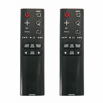 2X Control de la Distanță Ah59-02733B Pentru Samsung Soundbar Hwk360 Hwk450 Hwk550 Hwj4000