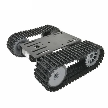 2X Inteligent Rezervor Șasiu Auto Șenile Crawler Robot Platforma Cu Dual 12V DC cu Motor Pentru BRICOLAJ Pentru Arduino T101-P/TP101
