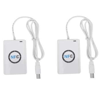 2X USB Card NFC Cititor de Scriitor ACR122U-A9 China Contactless Card RFID Reader Windows Wireless NFC Reader