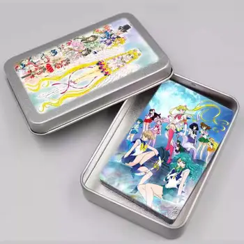 30buc/set Self-Made Sailor Moon Hino Rei Reuseste Sailor Mercur Anime Personaj din Joc Clasic Seria de Carte de Colectare de Material Pvc