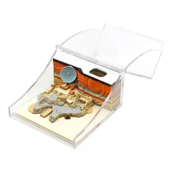 3D Memo Pad Drăguț Sticky Pad Notă de Confort Autocolante de Hârtie Sculptură de Artă Creative 3D Notă de Lipicios Carte Drăguț Sticky Pad Notă Pentru