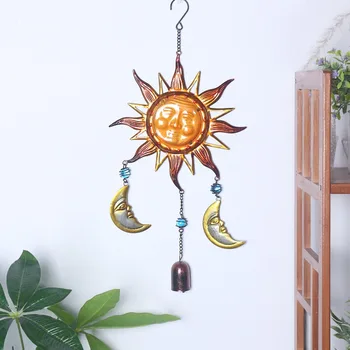 3D Soare, Vânt Clopot de Cristal Sun Catcher Culoare Pandantiv de Sticlă Decoratiuni de Gradina Pasarea Wind Spinner Acasă Decorare Accesorii