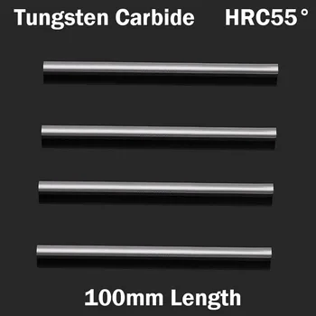 5.5 mm, 6mm OD 100mm Lungime HRC55 Tungsten Carbură Solidă Jobber Burghiu Plictisitor Rundă de Tăiere CNC Strung Tool Bar Tijă