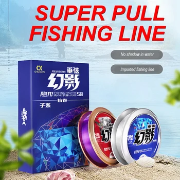 50M de Nailon Pescuit Line Super Puternic Invizibil Japonia Monofilament Moale Linia de Pescuit Bass Pește Crap Pescuit Accesoriu X405G