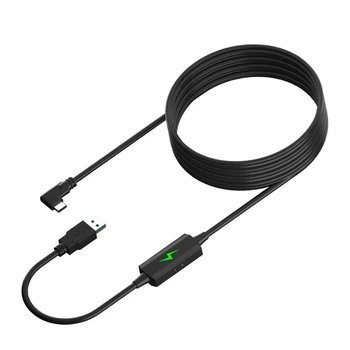 5Gbps Putere-Serial Gratuit prin Cablu 5M Cablu de Încărcare USB3.2 Gen2 De Tip C Pentru Quest 2 Cablu de Căști VR Pentru PICO 4