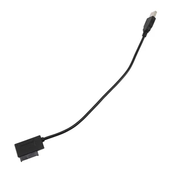 5X USB 2.0 La Mini Sata II 7+6 13Pin Adaptor Cablu Convertor Pentru Laptop CD/DVD ROM Slimline cu Mașina