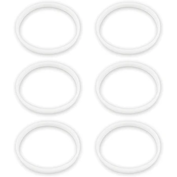 6 Pack de Cauciuc Garnituri de Înlocuire Etanșare Alb O-Ring pentru Ninja Storcator Blender Cupe Piese de schimb Garniturile BL770 Mici