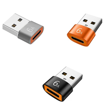 6A Type C La USB 3.0 Adaptor OTG USB-C de sex Feminin La Masculin USB Converter Pentru Samsung, Xiaomi, Huawei