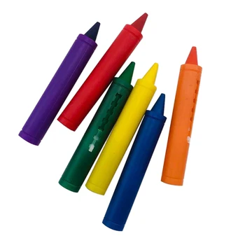 6Pcs Baie Creion Erasable Graffiti Jucărie Lavabil Doodle Stilou pentru copii pentru Copii Scăldat Creative Jucărie de Învățământ Creioane colorate