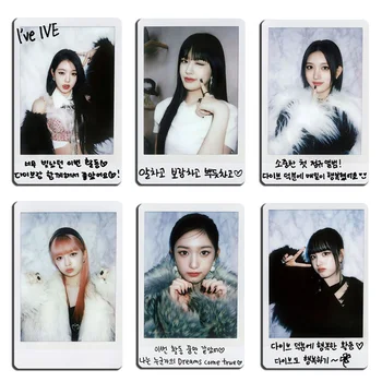 6pcs/set IVE Grup Album am IVE E LOMO Card Minive carte Poștală Wonyoung ga eul Leeseo Rei Liz Photo Card Cadou de Colectie Carte de Kpop