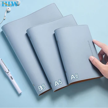 A6 A5 B5 Din Piele Coajă Notebook-Inel Binder Jurnal De Hârtie Notebook-Uri Suport Portabil Jurnal Notepad Cadou De Papetărie