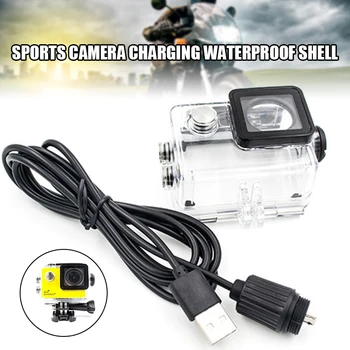 Accesorii aparat de fotografiat Impermeabil Caz Cu Cablu USB Încărcător de Acoperire pentru Sj4000 Sj7000 Sj9000 Cu Cablu USB Camera Accesorii