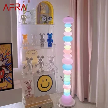 AFRA Copii Nordice Lampa de Podea Culoare Familie Modernă sufragerie Dormitor Creativitatea LED-uri Decorative Atmosfera