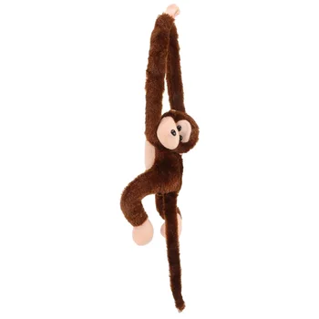 Agățat Maimuță Jucărie Animal De Pluș Maimuță Jucărie De Pluș Agățat Maimuță Cortina Cravată Înapoi