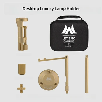 Aliaj de aluminiu Felinar Camping Lampa Cuier Trepied cu Șurub Pentru GZ Suport de Lumină în aer liber Camping Masă Agățat Suport de Fixare Set
