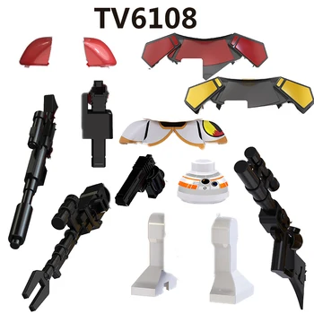 America de Personaje de Film TV6108 Mini Asamblate Blocuri ABS Plastic Figurine Copil Jucarii Educative Juguete