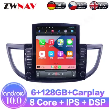 Android10.0 6+de 128GB Pentru Honda CRV 2011 2012 - 2015 IPS Ecran Tactil Receptor Multimedia Auto Jucător de Radio Navigație GPS Carplay
