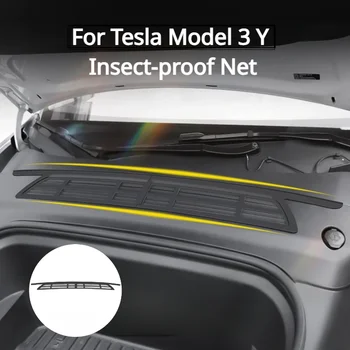 Anti-insecte de Admisie Aer Protector de Acoperire pentru Tesla Model 3 Y Accesorii Auto Insecte Net Față de Trunchi Aer condiționat Caz