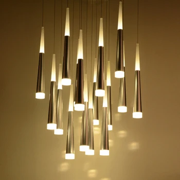 Argint LED Lumini Plafon Acrilic Living Sufragerie Dormitor Lampă de Tavan Lamparas De Techo Corpuri de Iluminat, corp de Iluminat