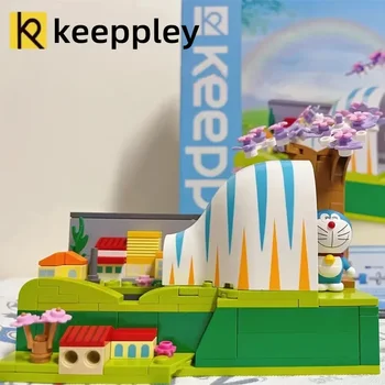 Autentic keeppley Doraemon blocuri lui Gulliver tunel model Kawaii copii jucării pentru fete meserii cadouri asamblate ornamente