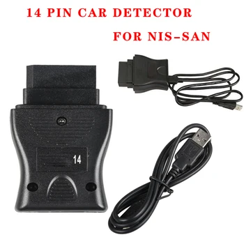 Auto Tester pentru NISSAN Consulte USB pentru Nissan 14Pin Auto Vina Masina Detector Detector Auto Nissan